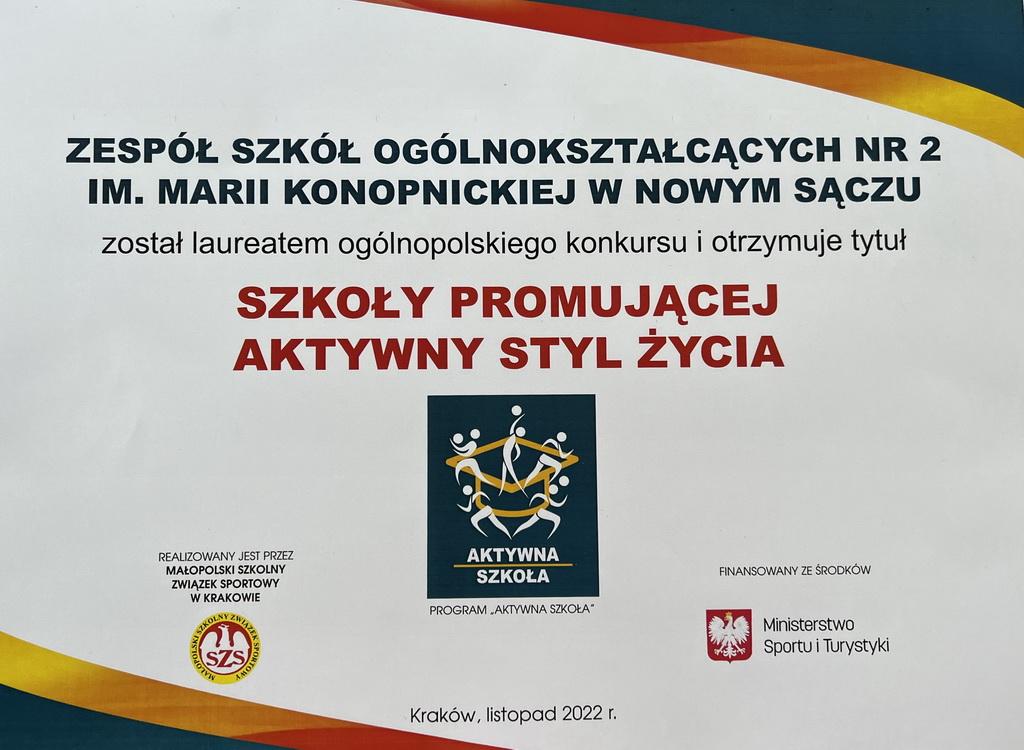 Zdjęcie podsumowanie202205_nac869196-458b-4ea6-a88b-68dcaa2ae7d7.jpg w galerii Podsumowanie Małopolskiego Systemu Współzawodnictwa Sportowego dzieci i młodzieży za rok szkolny 2021/2022